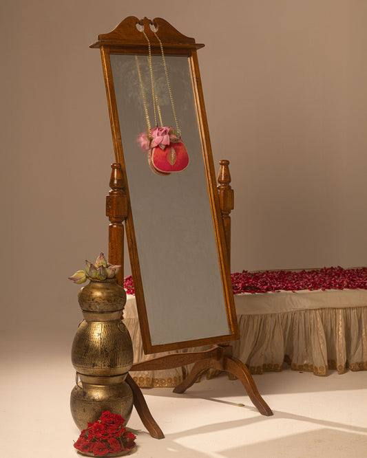 Rose Pink Zari Signature Batuva